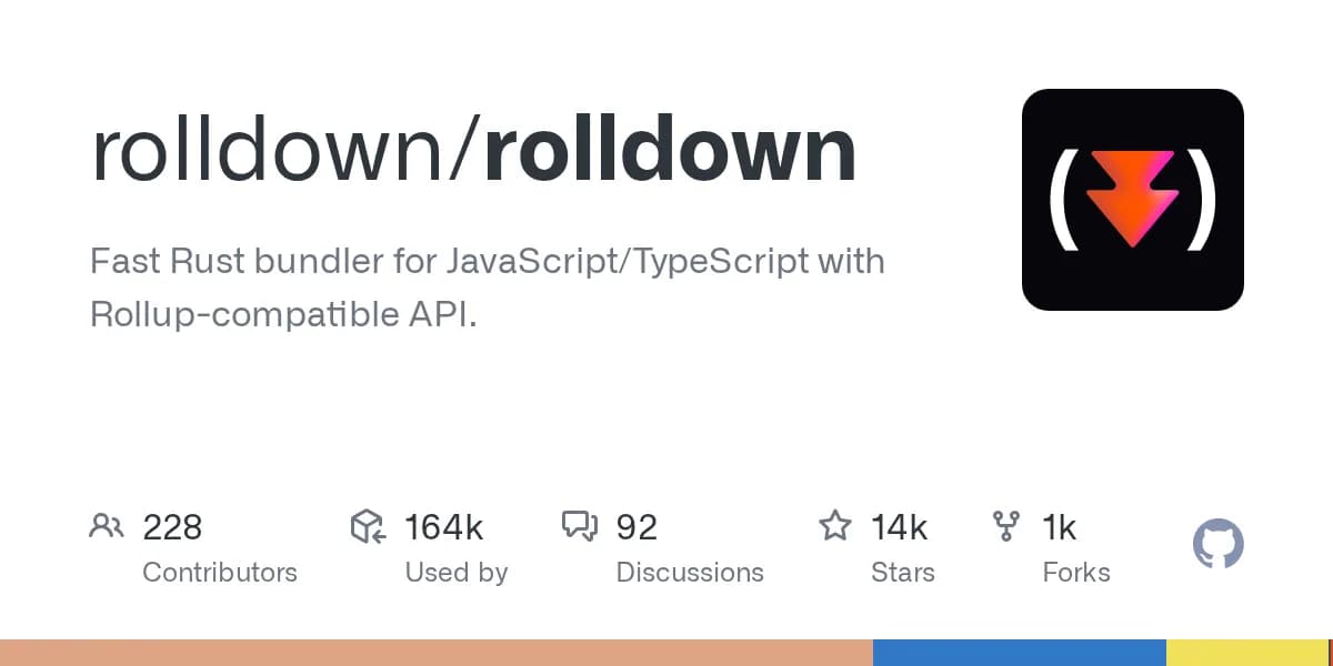 Rolldown, image from Rolldown · GitHub
